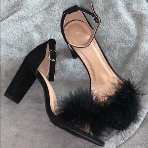 Fur heels
